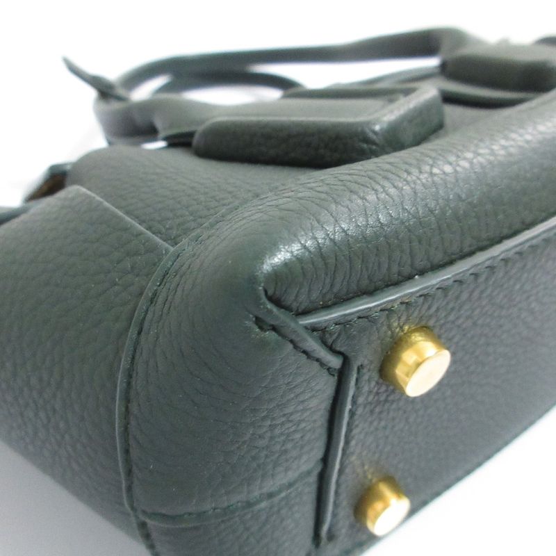 Good Bottega Veneta Mini the Arco 2way Handbag Shoulder Bag 600606 Green Ladies