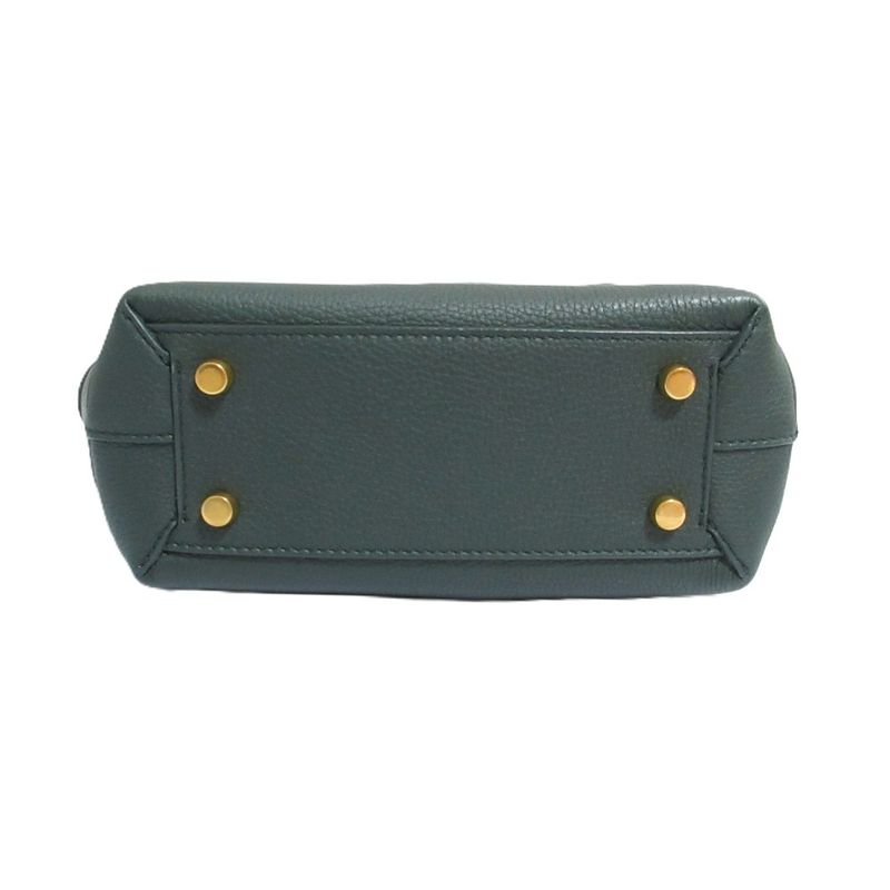 Good Bottega Veneta Mini the Arco 2way Handbag Shoulder Bag 600606 Green Ladies