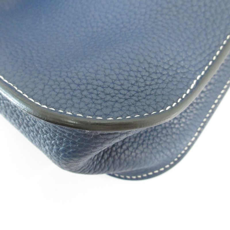 Hermes Arsan 31 Taurillon Clemence 3way Handbag Crossbody One Shoulder Bag Navy