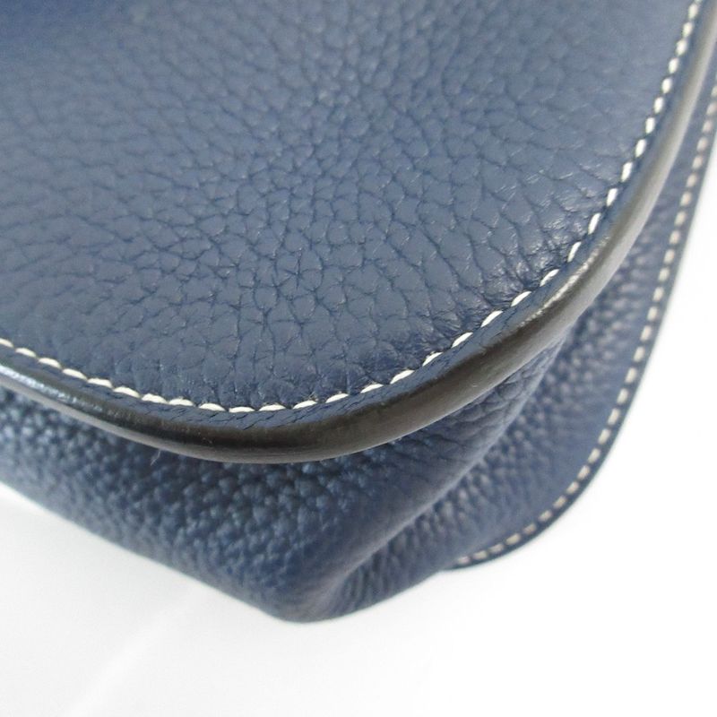 Hermes Arsan 31 Taurillon Clemence 3way Handbag Crossbody One Shoulder Bag Navy