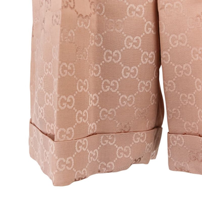 22aw Gucci GG Pattern Jumpsuit All-in-One 691496 Size 36 Pink Ladies Used