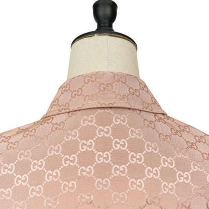 22aw Gucci GG Pattern Jumpsuit All-in-One 691496 Size 36 Pink Ladies Used