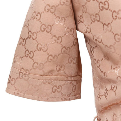 22aw Gucci GG Pattern Jumpsuit All-in-One 691496 Size 36 Pink Ladies Used