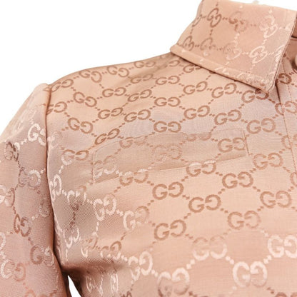 22aw Gucci GG Pattern Jumpsuit All-in-One 691496 Size 36 Pink Ladies Used