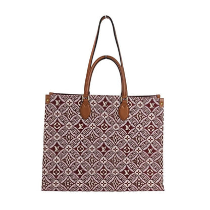 Louis Vuitton on the Go GM Monogram Jacquard 2way Tote Bag Shoulder Bag M57185