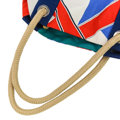 Good Hermes Beach Bag le Chien Decigal Tote Bag Multicolor Women's Used