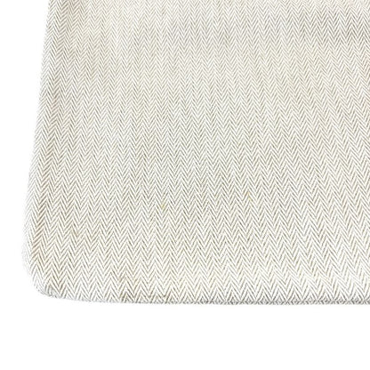 Hermes Aline MM Toile Chevron One Shoulder Bag Ivory Women Used