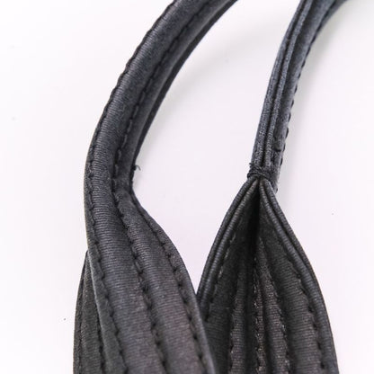 Chanel Coco Mark Matelasse Tote Bag Black Ladies Used