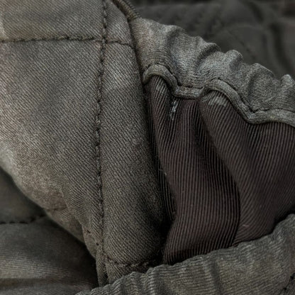 Chanel Coco Mark Matelasse Tote Bag Black Ladies Used