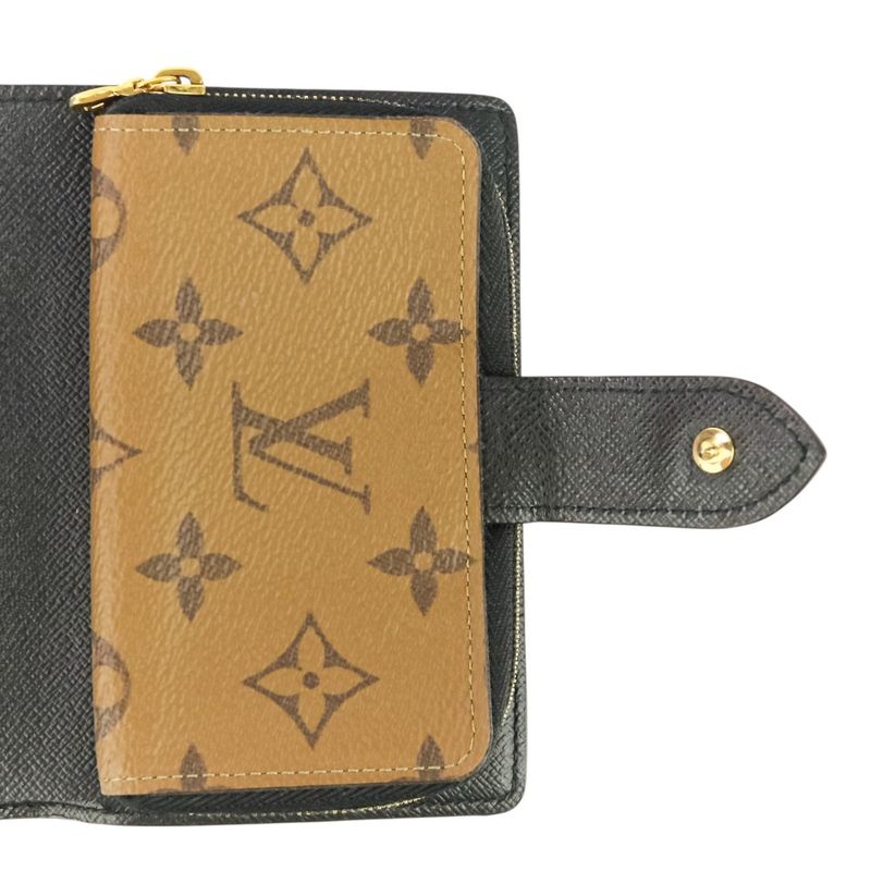 Louis Vuitton Monogram Giant Reverse Portefeuille Juliette Wallet M69432 Brown