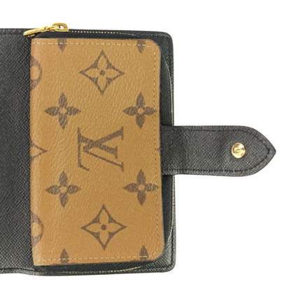 Louis Vuitton Monogram Giant Reverse Portefeuille Juliette Wallet M69432 Brown