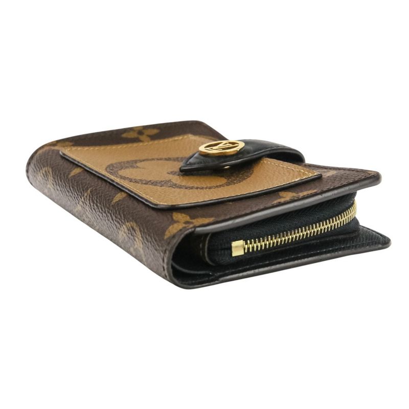 Louis Vuitton Monogram Giant Reverse Portefeuille Juliette Wallet M69432 Brown