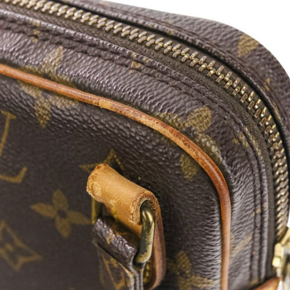 Good Louis Vuitton Monogram Pochette Marly Bandouliere M51828 Brown Ladies Used