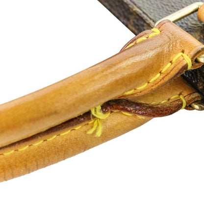 Good Louis Vuitton Monogram Sac Plastic Handbag Tote Bag M51140 Brown Men