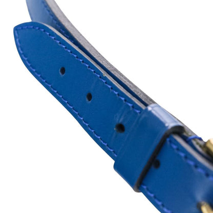 Good Louis Vuitton Epi Noe Draw String One Shoulder Bag M44005 Blue Ladies Used