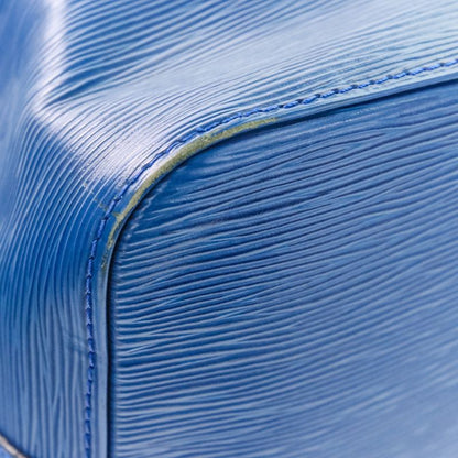 Good Louis Vuitton Epi Noe Draw String One Shoulder Bag M44005 Blue Ladies Used