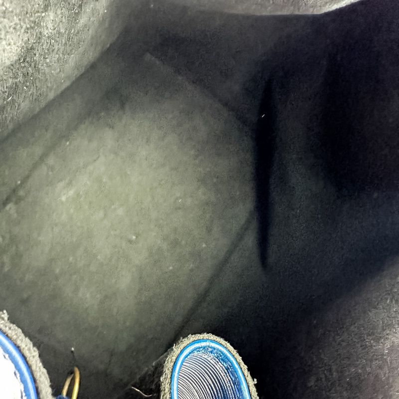 Good Louis Vuitton Epi Noe Draw String One Shoulder Bag M44005 Blue Ladies Used