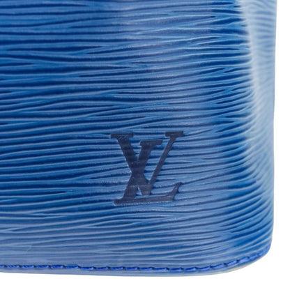 Good Louis Vuitton Epi Noe Draw String One Shoulder Bag M44005 Blue Ladies Used
