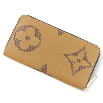 Louis Vuitton Monogram Giant Reverse Zippy Wallet Long Wallet M69353 Brown Men