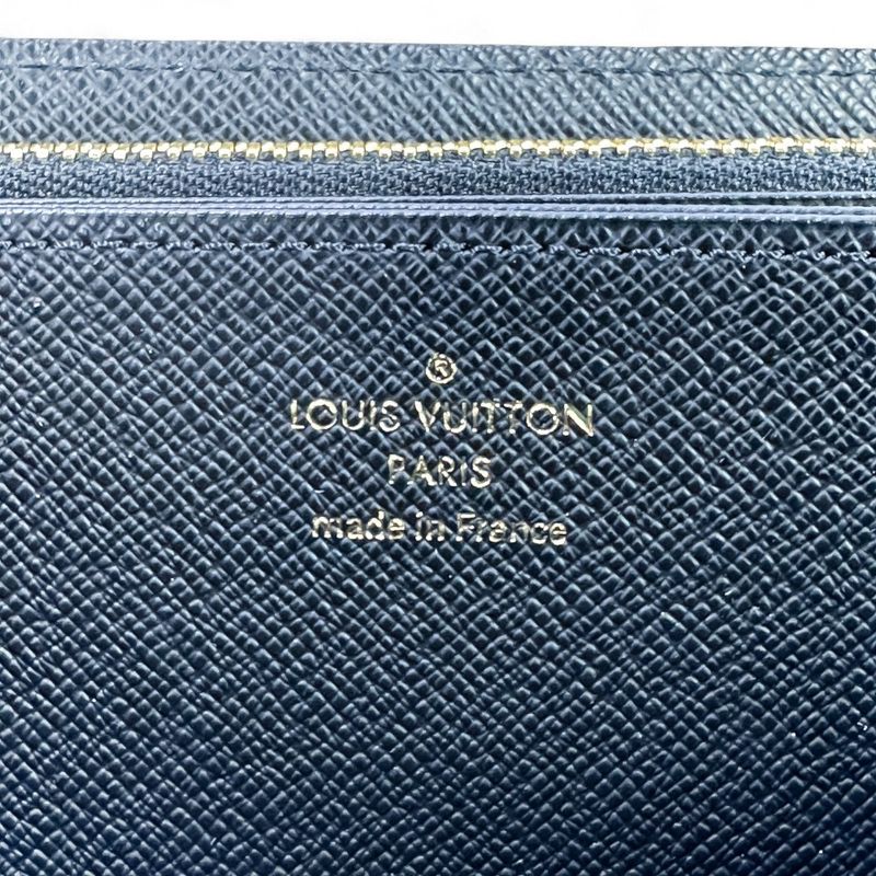 Louis Vuitton Monogram Giant Reverse Zippy Wallet Long Wallet M69353 Brown Men