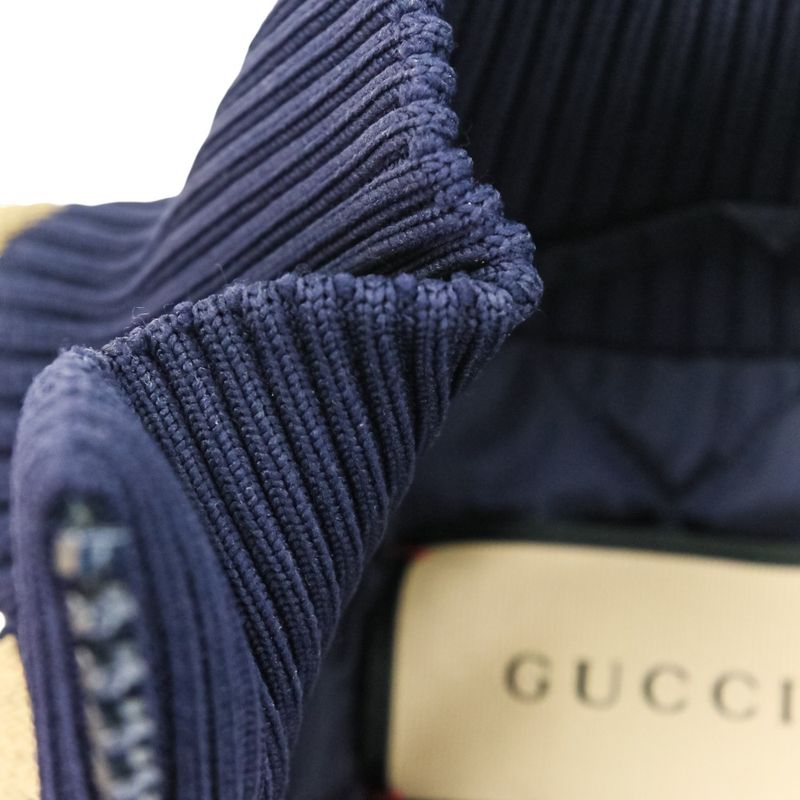 Good 24ss Gucci GG Canvas Nylon Lined Quilted Zip Jacket Blouson 770762 Size 46