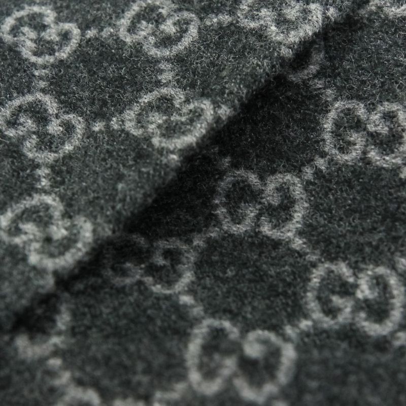 24ss Gucci GG Wool Flannel Tailored Jacket 770366 Size 46 Gray Men's Used