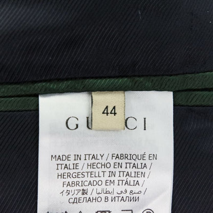 Gucci Wool Pea Coat 715703 Size 44 Navy Men's Used