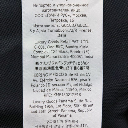 Gucci Wool Pea Coat 715703 Size 44 Navy Men's Used