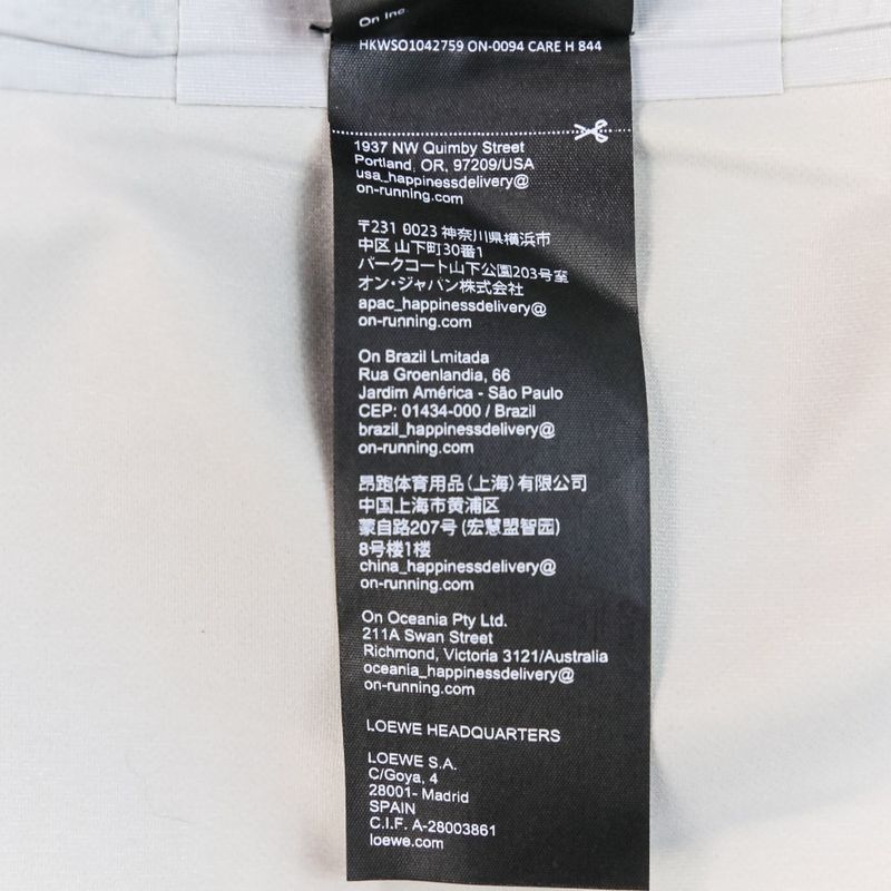 Unused Loewe on Collaboration Waterproof Anorak Gradient Anorak Jacket S929y02x0