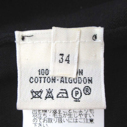 Good Hermes Gaultier Period Apivert Long Knit Gilet Vest Size 34 Charcoal Gray