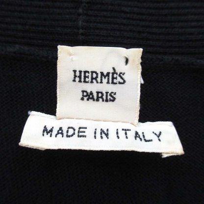 Good Hermes Gaultier Period Apivert Long Knit Gilet Vest Size 34 Charcoal Gray