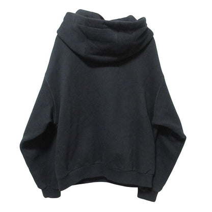 24ss Gucci Interlocking G Pullover Hoodie Cotton Hoodie 770839 Size S Black