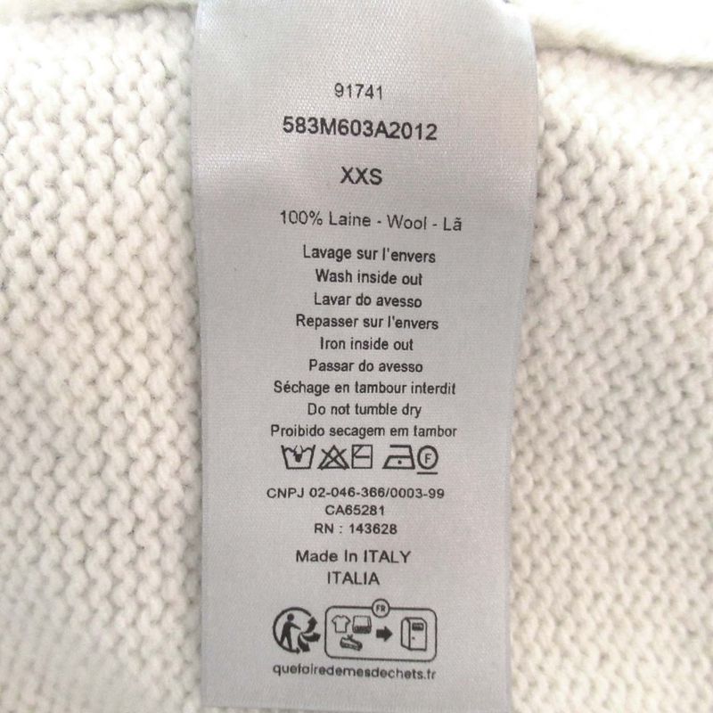 25ss Dior Homme Dior Homme Dior and Hylton Nel Print Turtleneck Knit Sweater