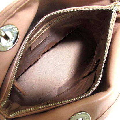 Christian Dior Granville 2way Shoulder Bag Handbag Pink and Silver Hardware