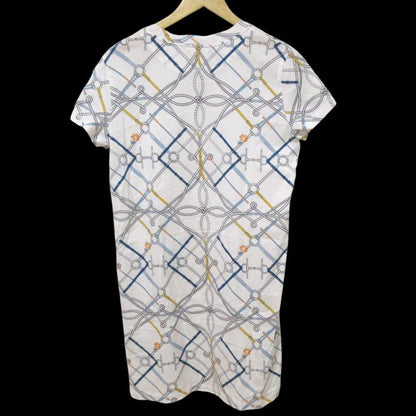 Good 21SS Hermes Parcours SANS Faute Perfect Course Short Sleeves Knee Length