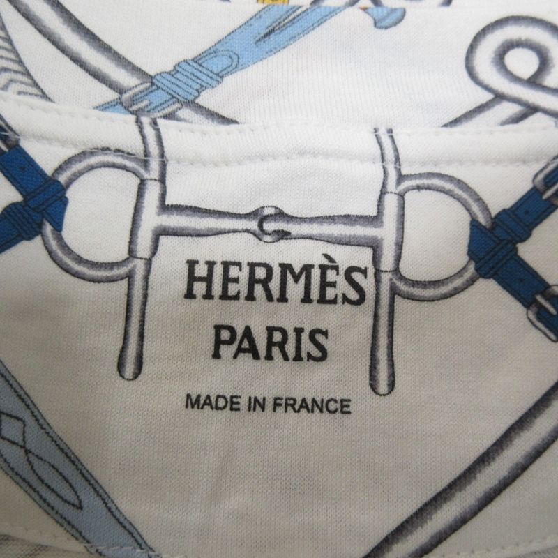 Good 21SS Hermes Parcours SANS Faute Perfect Course Short Sleeves Knee Length