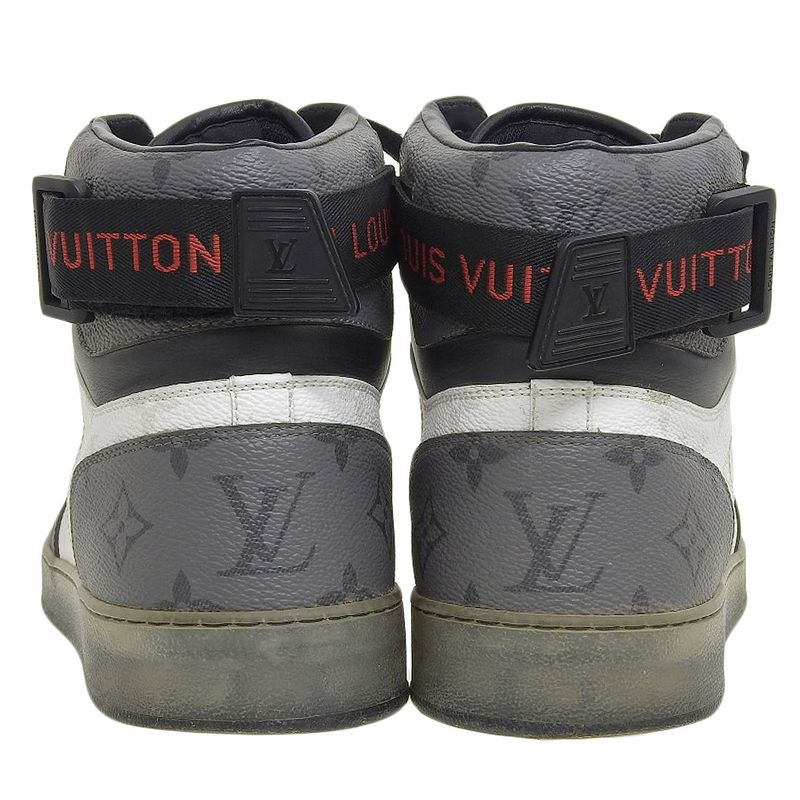Louis Vuitton Rivoli Line Monogram High Cut Sneakers 7 1/2 Approx 26cm (10.24in)