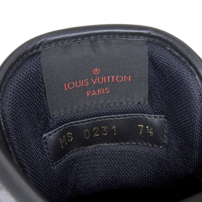 Louis Vuitton Rivoli Line Monogram High Cut Sneakers 7 1/2 Approx 26cm (10.24in)