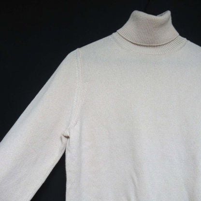 Celine Eddie Period 100% Cashmere Embroidered Long Sleeve High Neck Knit