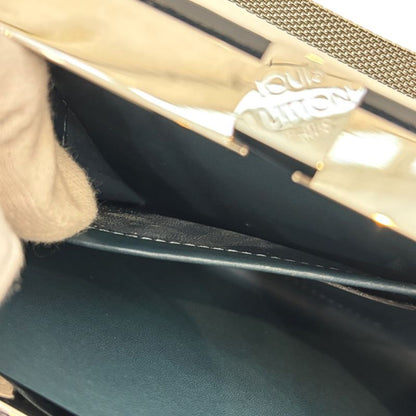 Good Louis Vuitton Ange Damier Vernis Mini Handbag Party Bag M92107 Petrol Blue