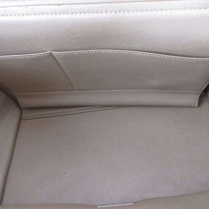 Good Celine Trapeze 2way Handbag Shoulder Bag Beige Ladies Used