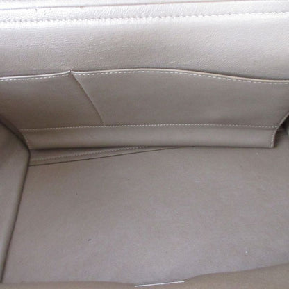 Good Celine Trapeze 2way Handbag Shoulder Bag Beige Ladies Used