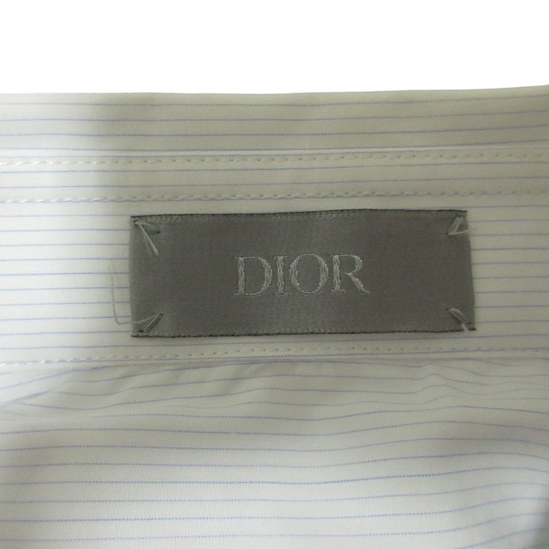 Good 20AW DIOR Homme Dior Homme Judy Blame Logo Print Stripe Pattern Long