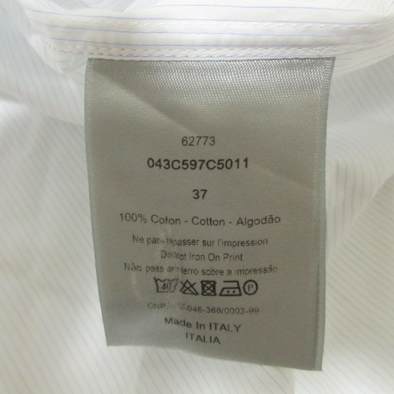 Good 20AW DIOR Homme Dior Homme Judy Blame Logo Print Stripe Pattern Long