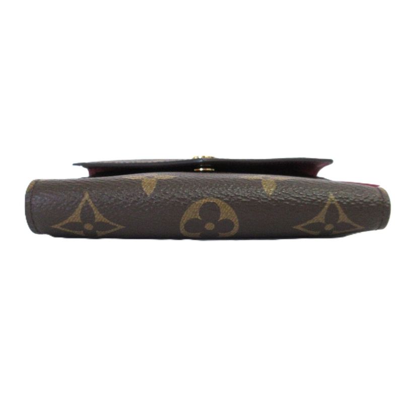 Louis Vuitton Portefeuille Victorine Monogram Trifold Wallet M41938 Brown