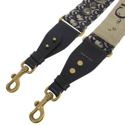 Christian Dior Shoulder Strap for Oblique Bag Navy Women's Used