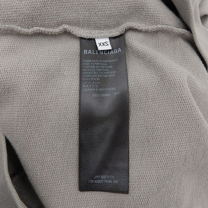 Good Balenciaga 2022 Oversize Pullover Sweatshirt Hoodie XXS Gray Men's Used