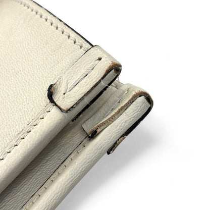 Gucci Horsebit Leather Tote Bag 623694 Off White and Gold Color Hardware