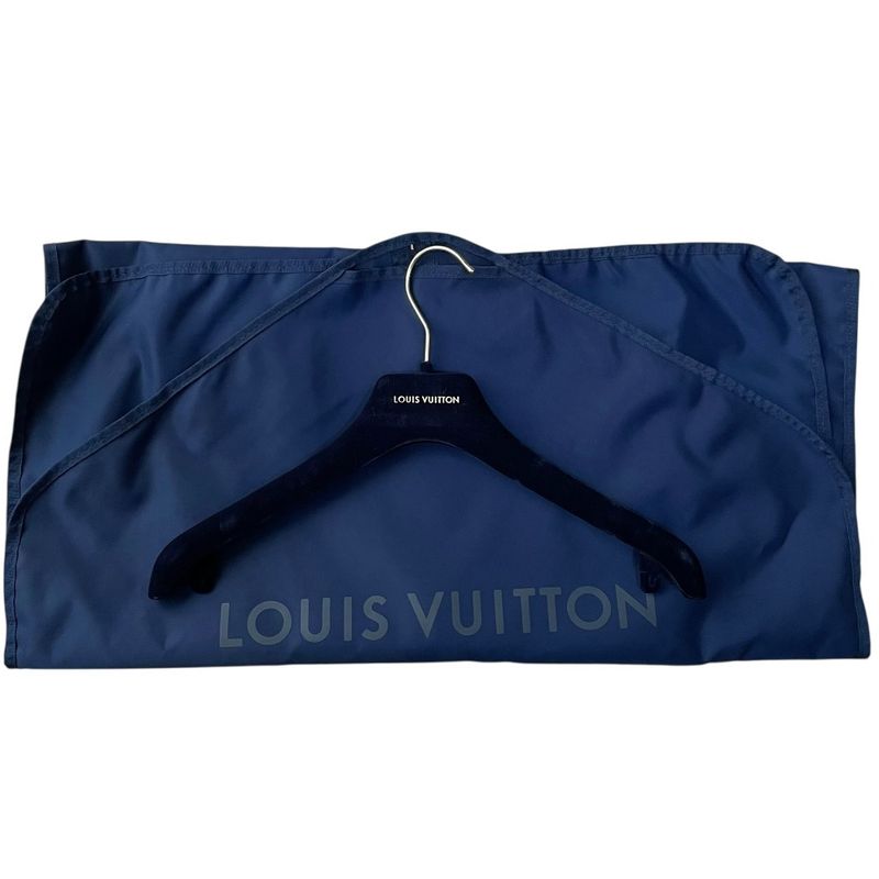 Cleaned Louis Vuitton Ruffle Open Shoulder Dress Rw181b Qrl Feds20 Size 34