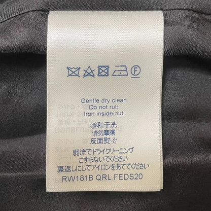 Cleaned Louis Vuitton Ruffle Open Shoulder Dress Rw181b Qrl Feds20 Size 34